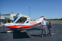 Julius-and-pilot-Jim-Fisher-1